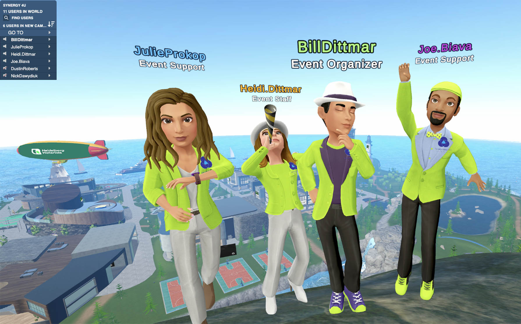 ExecFusion metaverse session view